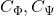 C_\Phi,C_\Psi